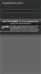 Mobile Screenshot of luzdelsol.com